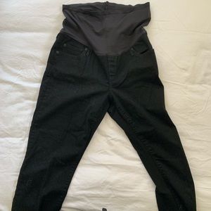 Gap Maternity Black Skinny Jeans-Full Panel